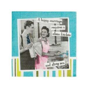 Bundle Combo Aprons and attitude a happy marriage requiresnapkins 