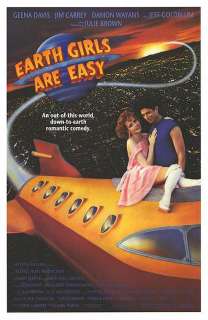 EARTH GIRLS ARE EASY MOVIE POSTER 1 SHT ORIGINAL 27x41  
