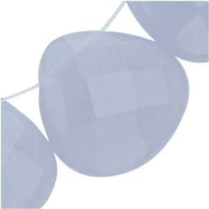   Frost Glass Faceted Briolettes 13mm (12 Beads) Arts, Crafts & Sewing