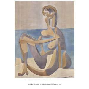  Seated Bather, 1930 by Pablo Picasso 21x30