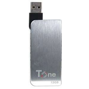    T one Portable 1 Micro Hard Drive 12GB USB 2.0 Electronics