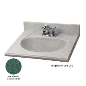   22D Green Granite Cultured Marble Vanity Top OL4922632 Toys & Games