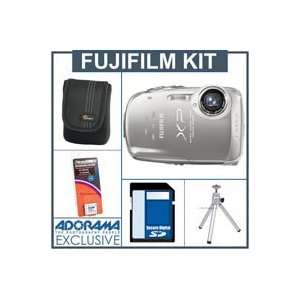  Camera Kit.   Silver   with 8 GB SD Memory Card, Camera Case, Table 