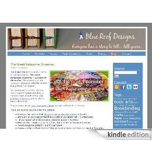  Blue Roof Designs   Adventures in Bookbinding Kindle 