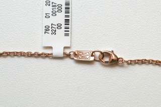 New Ippolita Rose Gold and Clear Quartz Teardrop Necklace $795  