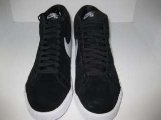Nike Blazer SB High Black White Leather Suede Premium Limited low dunk 