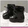New Dollfie Yo SD 1/6 BJD Doll Shoes Black Martin Boots  