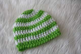NewBorn Knitted Crochet Baby Beanie Bonnet Hat NEW AUSTRALIAN MADE 