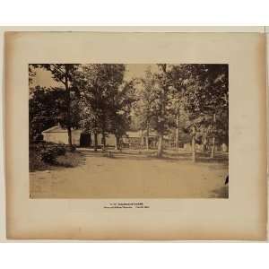    Arlington House,Custis Lee Mansion,barns,1864