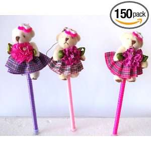  School Girl Bear Pen (12PCS)