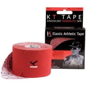  Kt Tape 351453 Pre Cut   Red
