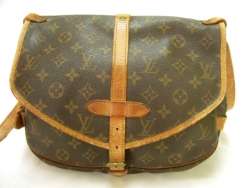 LOUIS VUITTON Monogram Saumur 30 Shoulder Messenger bag Vintage M42256 