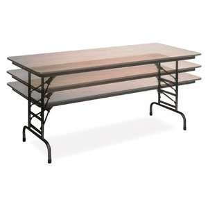  Budget Priced Folding Table   30 × 60, Adjustable Height Table 