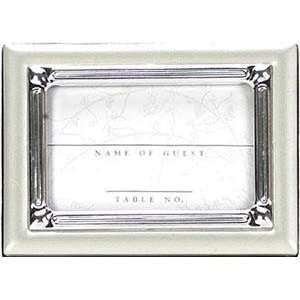  Elegant silver card holders create a gorgeous table sold 