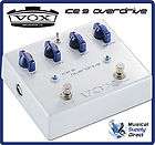 Vox Ice 9 Overdrive Guitar Effect Pedal by Joe Satrini. Brand New