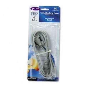  Belkin® Monitor Extension Cable CABLE,MONITOR EXT,CGA,6 