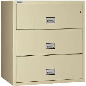  Phoenix Lateral 44 inch   3 Drawer   Impact Fireproof File 