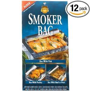 Savu Smoker Bag, Alder, For Oven or Grill, 28 x 42cm Bags (Pack of 12 