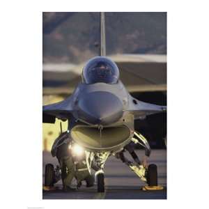  General Dynamics F 16 Falcon Jet Fighter 18.00 x 24.00 