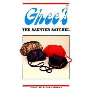  Ghees 901 Sewing Pattern Saunter Satchel Bag Pouch 