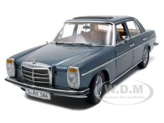   diecast car model of mercedes 220 strich 8 saloon mittelblau blue