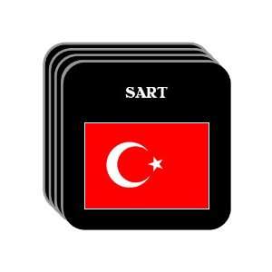  Turkey   SART Set of 4 Mini Mousepad Coasters 