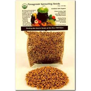   Fenugreek Sprouting Seeds   Seed For Sprouts   4 Oz