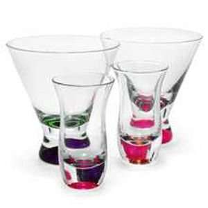  Dansk Spectra Cordial Set With Tray