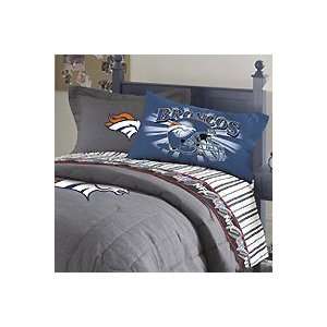  NFL Denver Broncos   4pc Bedding Sheets Set   Full 
