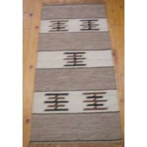   handmade Egyptian Tirbal kilim rug 28x61 inch Rug3