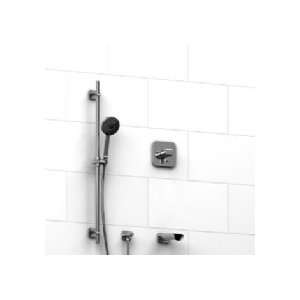 Riobel Thermostatic Coaxial Shower System KIT#1243SAPN Polished Nickel