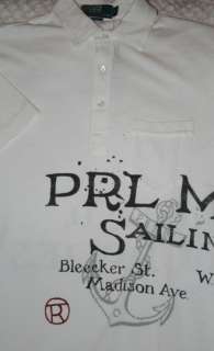 NWT $90 Polo Ralph Lauren Marine/Sailing Shirt Size XL  