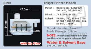 Big Filter Slovent Ink Printer Damper for Mutoh Roland FJ 540 740 