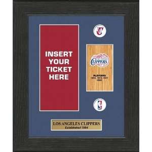 Los Angeles Clippers Ticket Frame