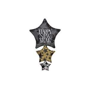  Happy New Year Star Stacker Balloon Baby