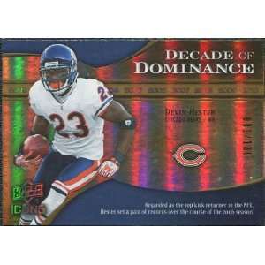   Decade of Dominance Gold #DDDH Devin Hester /130 Sports Collectibles