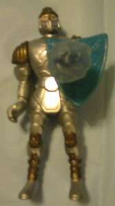 MCDONALDS 1999 SABAN SILVER KNIGHT ACTION FIGURE TOY  