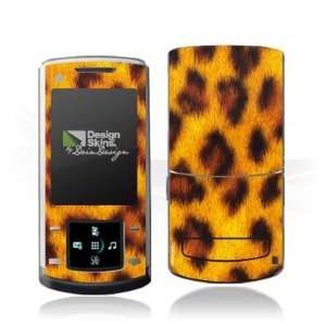  Design Skins for Samsung U900 Soul   Leopard Fur Design 