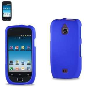  Navy Hard Rubberized Case Cover For Samsung Exhibit 4G 