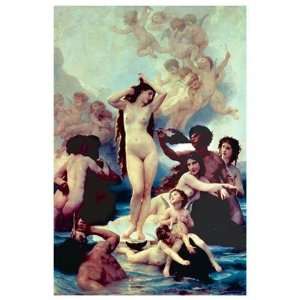  William Adolphe Bouguereau   Birth Of Venus, 1879