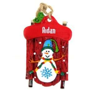  Ganz Personalized Aidan Christmas Ornament