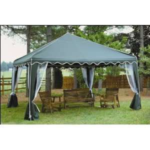  13 x 13 King Canopy Green Garden Party Canopy Patio 