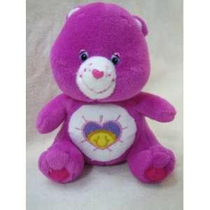  Daydream Care Bear   7 Purple Sitting Plush Everything 