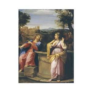     Christ And The Woman Of Samaria At The Well Giclee
