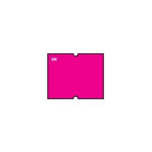  DayMark DuraMark Blank Fluorescent Pink Label for DM 4 