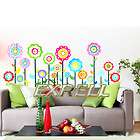 Colorful Flower Room Mural Wall Paper Sticker Decal DIY items in 