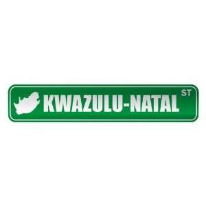   KWAZULU NATAL ST  STREET SIGN CITY SOUTH AFRICA