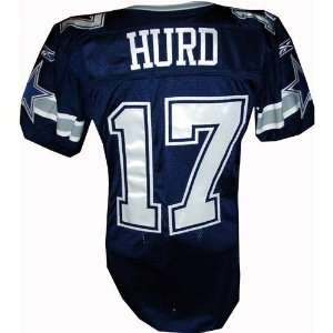 Sam Hurd #17 Cowboys Game Issued Navy Jersey (Tagged 2006)