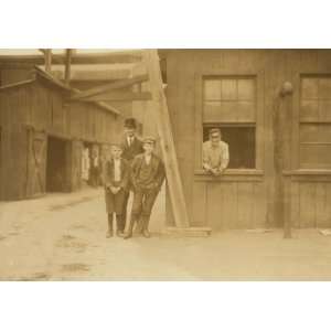  1909 child labor photo These boys work off and on in 