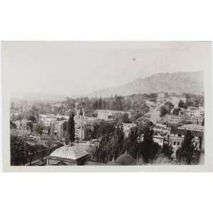 Reprint Salt Lake City looking right from my Hotel Utah window. 1929 O 